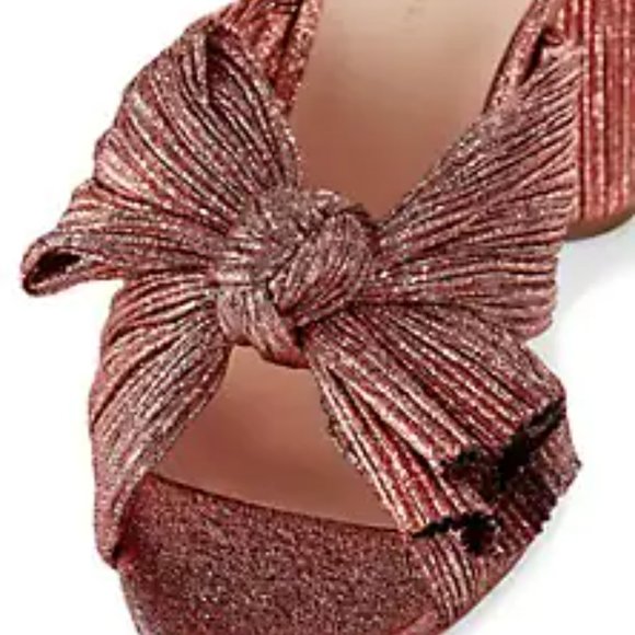 Loeffler Randall Penny Knotted Candy Stripe Mules - Picture 6 of 12